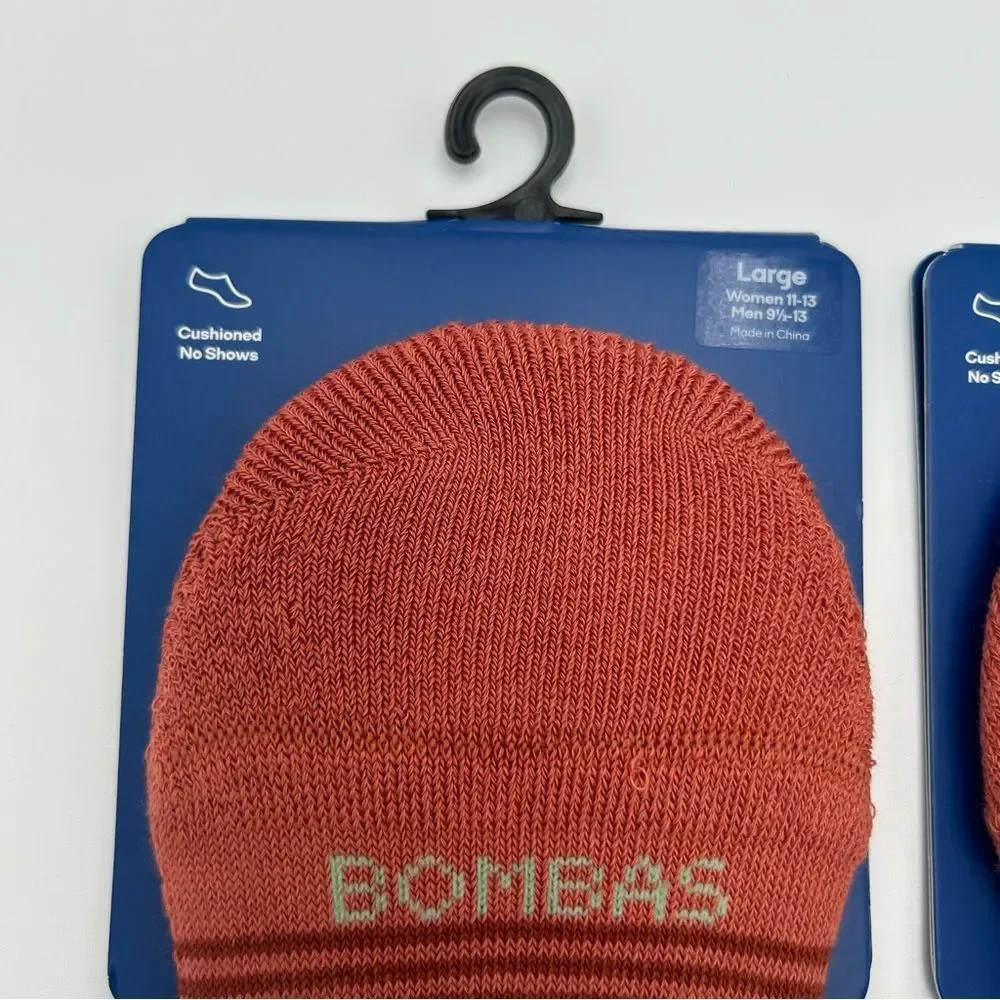 NWT Bombas Cushioned No Shows Unisex Large (Women’s 11-13)(Men’s 9.5-13) 2 Pairs